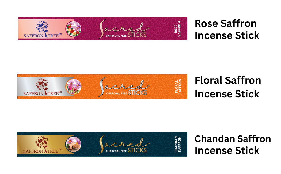 Floral & Romantic Incense Pack Combination ( 3 Pack )