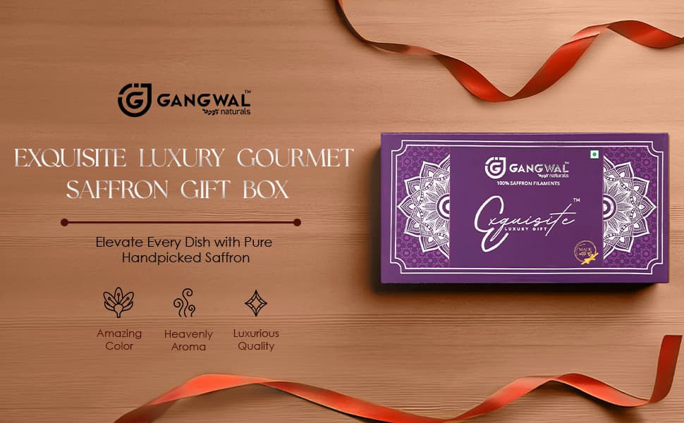 Gangwal Naturals Exquisite Luxury 5g Gourmet Saffron – Pure Elegance & Intense Aroma