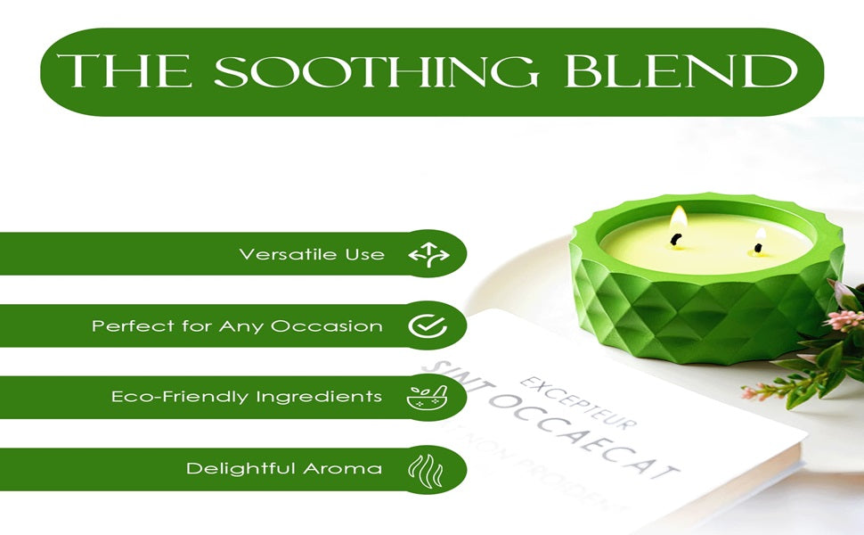 Saffron Tree Cozylights Forest Bamboo & Fig  Saffron Candle- 170Gm Saffron Tree