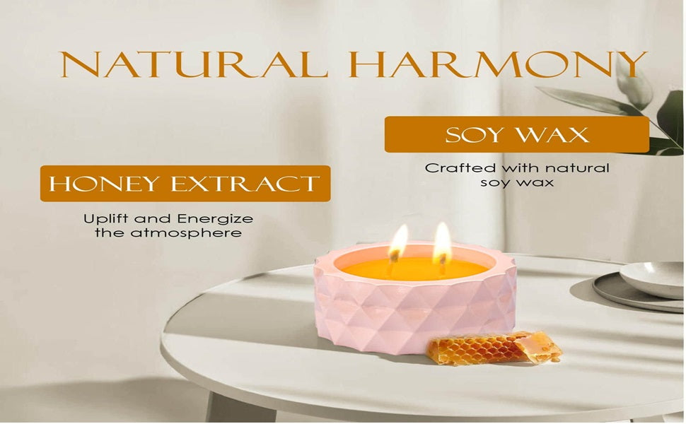 Saffron Tree Cozylights Honey Suckle Saffron Candle - 170Gm