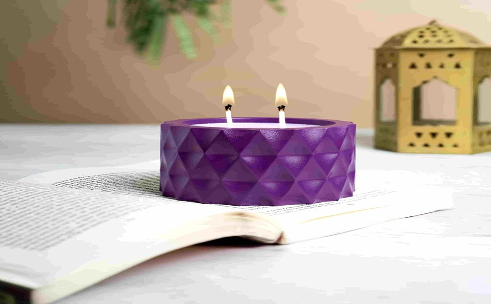 Saffron Tree Cozylights Tea Tree Saffron Candle-170Gm