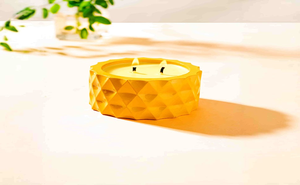 Saffron Tree Cozylights Cardamom Saffron Candle-170Gm