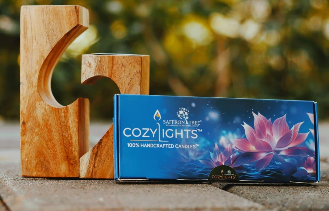 Cozylight T- Light Candle Pack of 10 SaffronTree