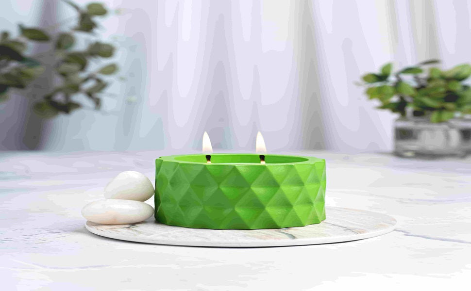 Saffron Tree Cozylights Forest Bamboo & Fig  Saffron Candle- 170Gm Saffron Tree